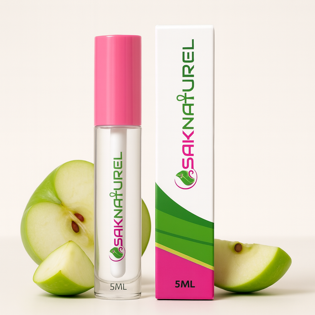 SakNaturel Hydrating Green Apple Lip Gloss 